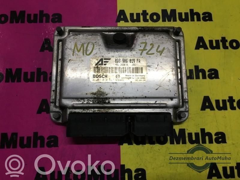 Engine control unit/module ECU   0281010629,038906019FA,1039S0017,11260205,1561,YM2112A650KB