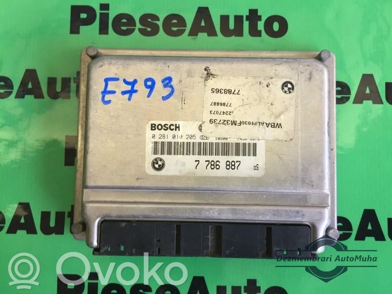 BMW 3 E46 Unité de commande, module ECU de moteur 