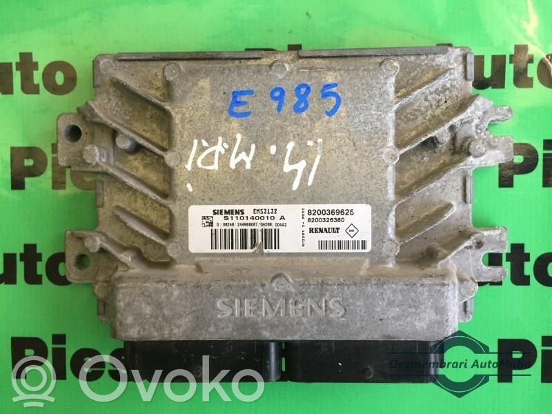 Unidad de control/módulo ECU del motor   820032638,8200369625,S110140010A