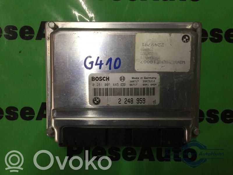 BMW 3 E46 Unitate control motor/modul ECU 
