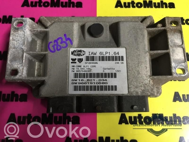 Engine control unit/module ECU   9661910580,HW16560184,HW9657649280,IAW6LP164,SW16821034,SW9661910580