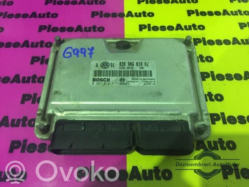 Engine control unit/module ECU   0281010977,038906019HJ,A91