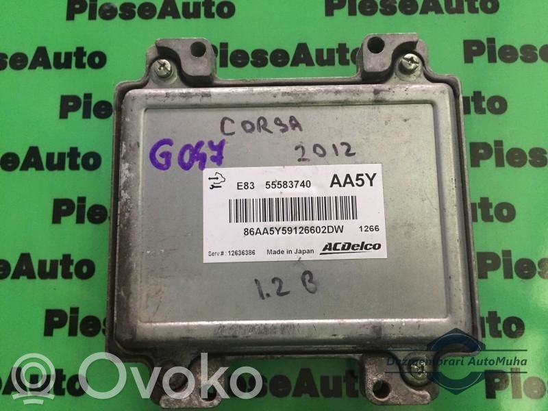 Engine control unit/module ECU   12636386,1266,55583740,86AA5Y59126602DW,AA5Y