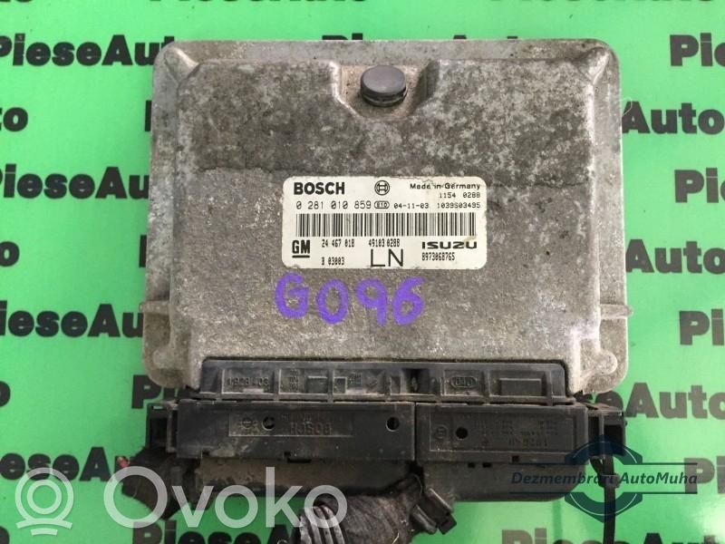 Opel Astra H Unidad de control/módulo ECU del motor 