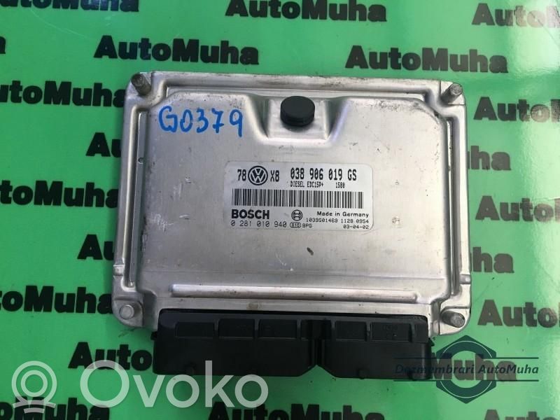 Engine control unit/module ECU   0281010940,038906019GS,78X8