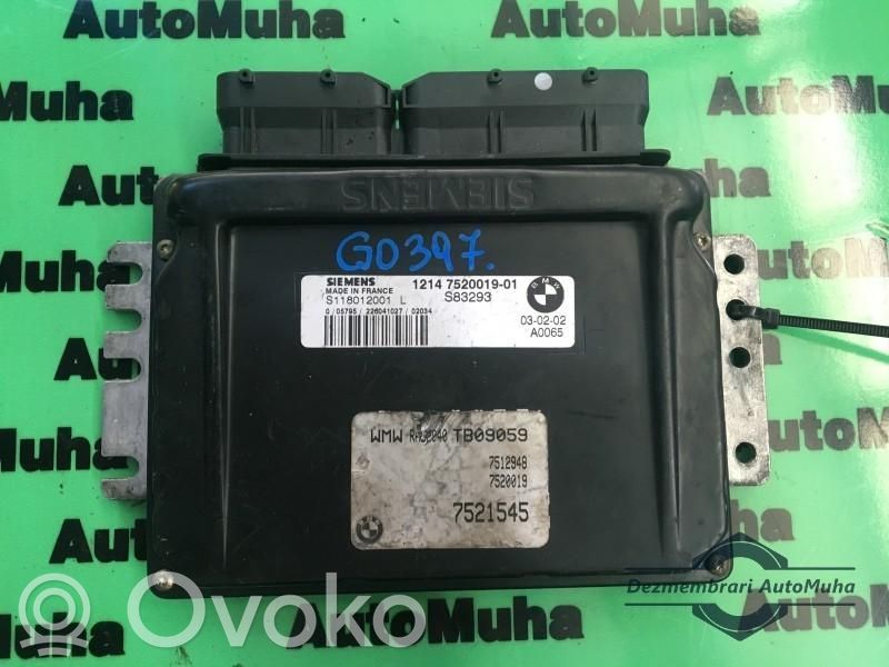 Engine control unit/module ECU   1214752001901,A0065,S118012001L,S83293