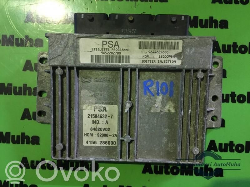 Peugeot 206 Engine control unit/module ECU 