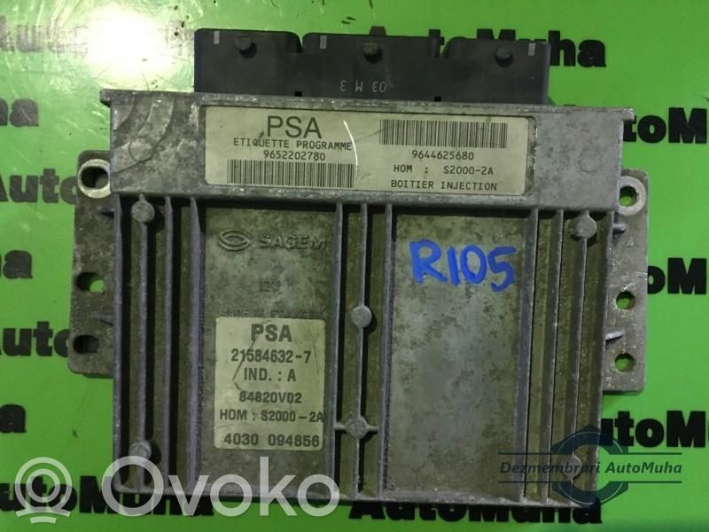 Galios (ECU) modulis   4030094856,9644625680,9652202780,PSA