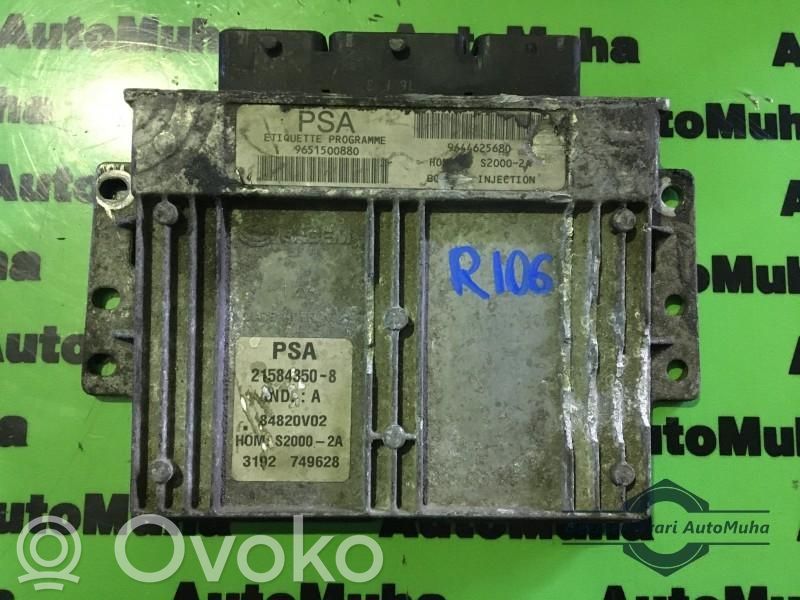 Peugeot 206 Engine control unit/module ECU 