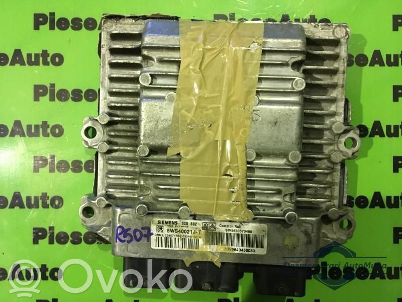 Centralina/modulo motore ECU   5WS40021JT,HW9643455080,SID802,SW9650670480