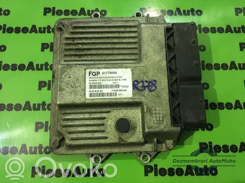 Fiat Panda II Komputer / Sterownik ECU silnika 