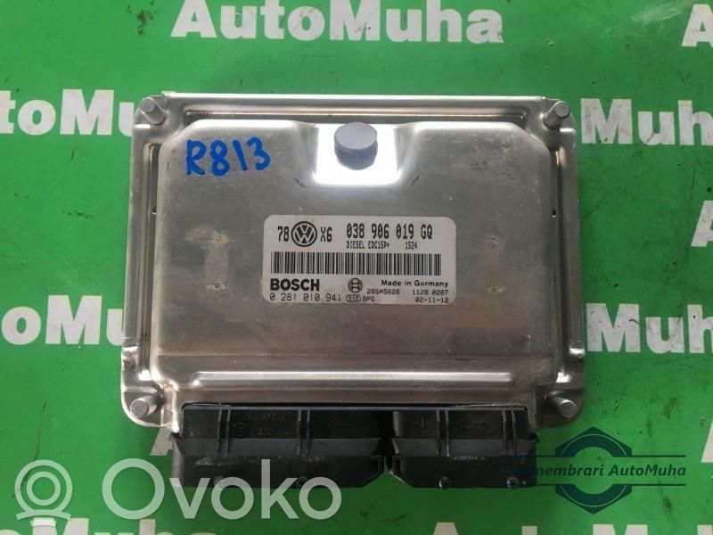 Engine control unit/module ECU   0281010941,038906019GQ,78X6