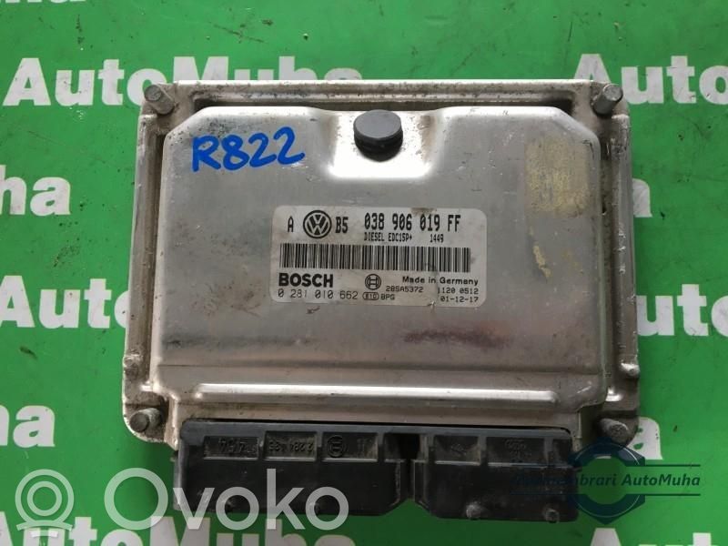 Engine control unit/module ECU   0281010662,038906019FF,AB5