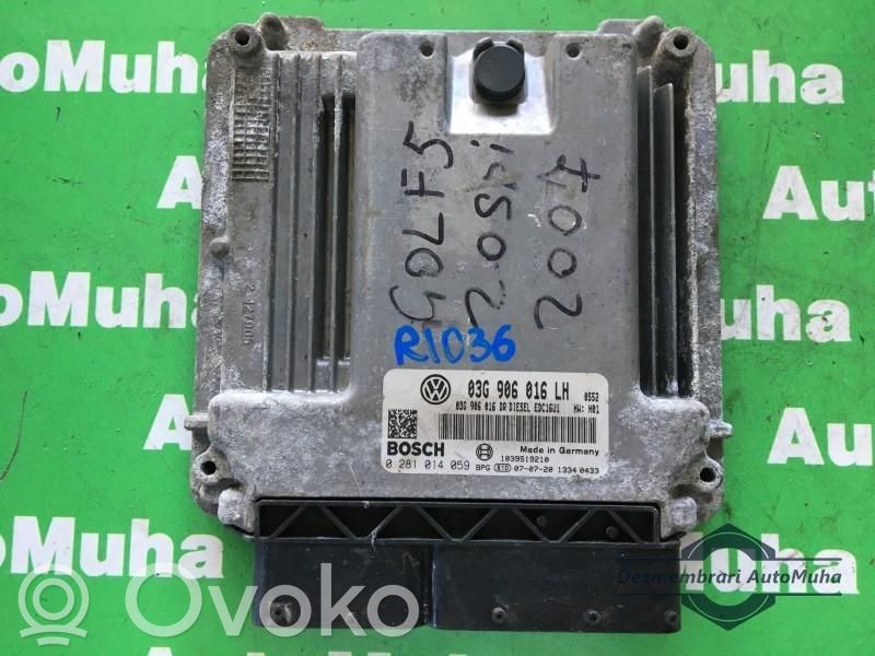 Engine control unit/module ECU   0281014059,03G906016LH,EDC16U1