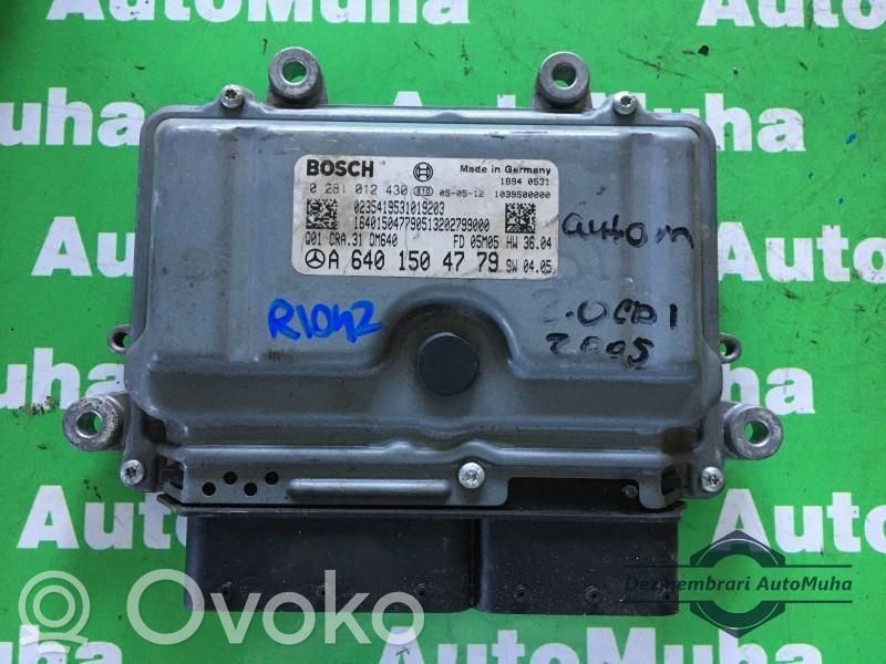 Engine control unit/module ECU   0281012430,A6401504779,CRA31OM6400