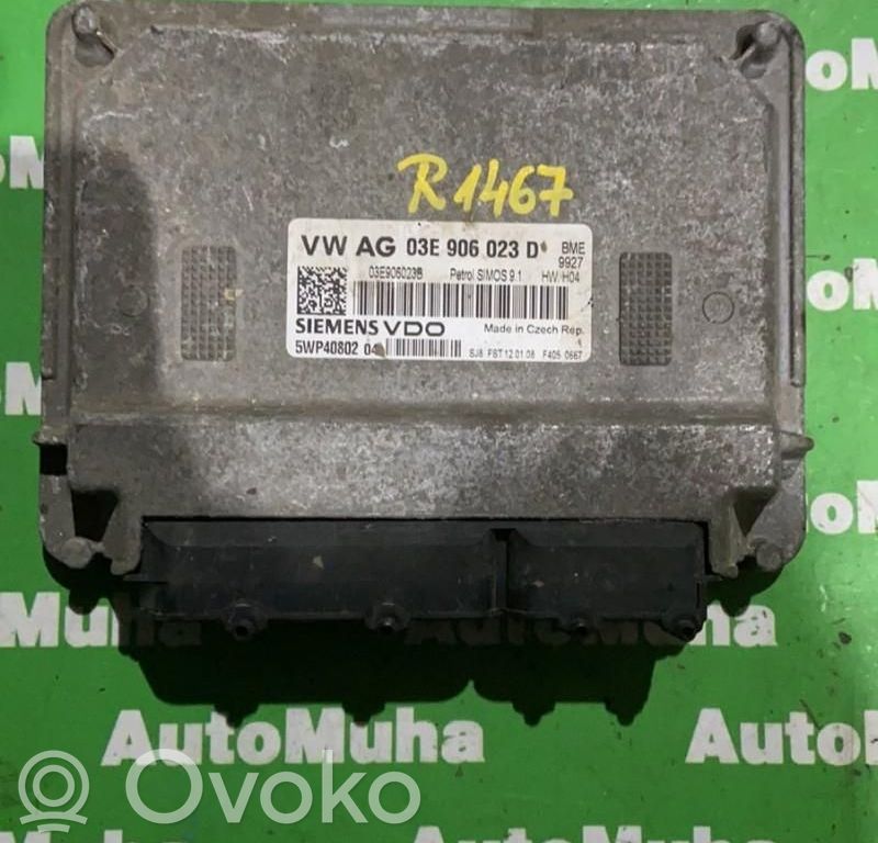 Skoda Fabia Mk1 (6Y) Centralina/modulo motore ECU 