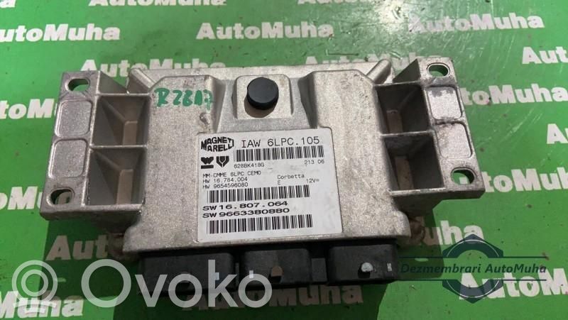 Engine control unit/module ECU   16807064,9663380880,IAW6LPC105