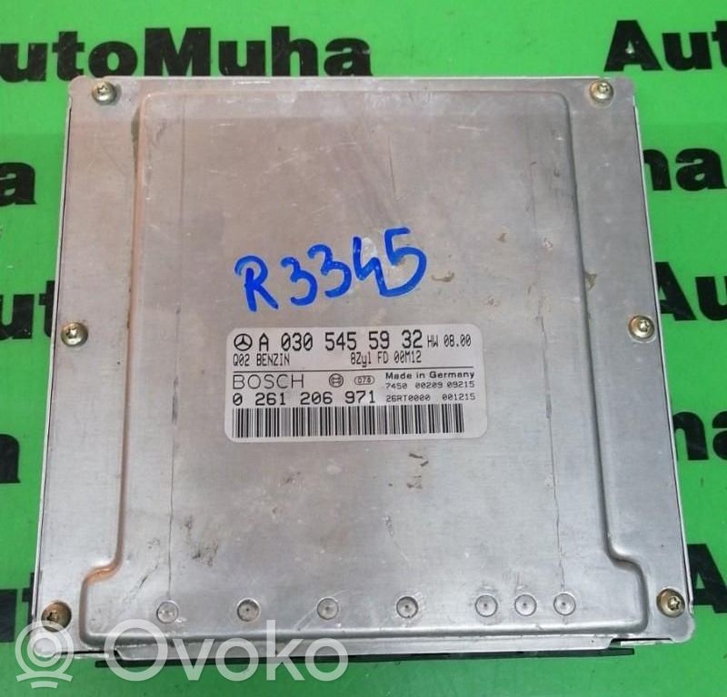 Engine control unit/module ECU   0261206971,A0305455932