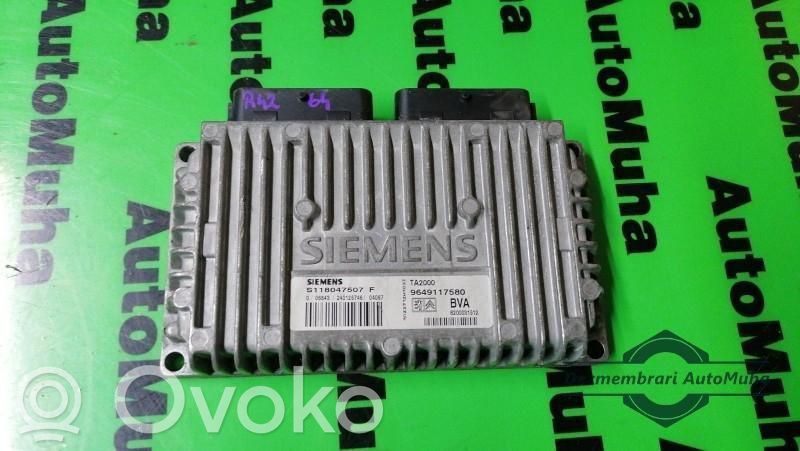 Engine control unit/module ECU   9649117580,S118047507F