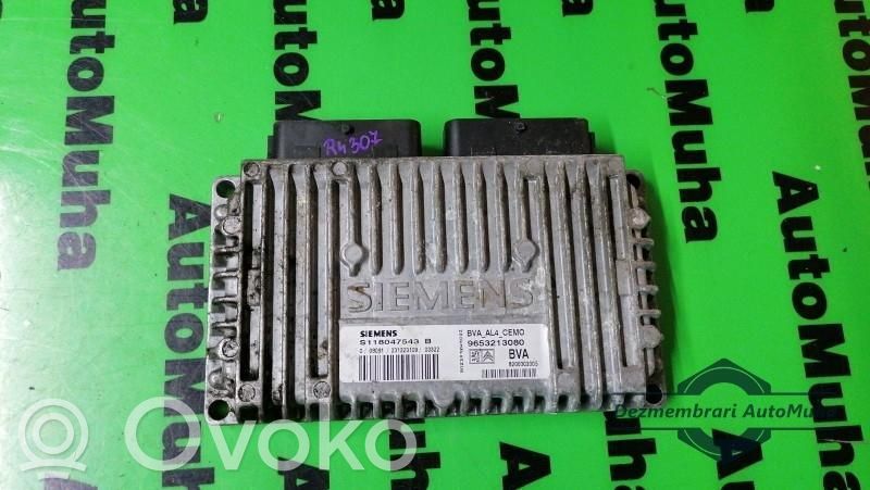 Engine control unit/module ECU   9653213080,S118047543B