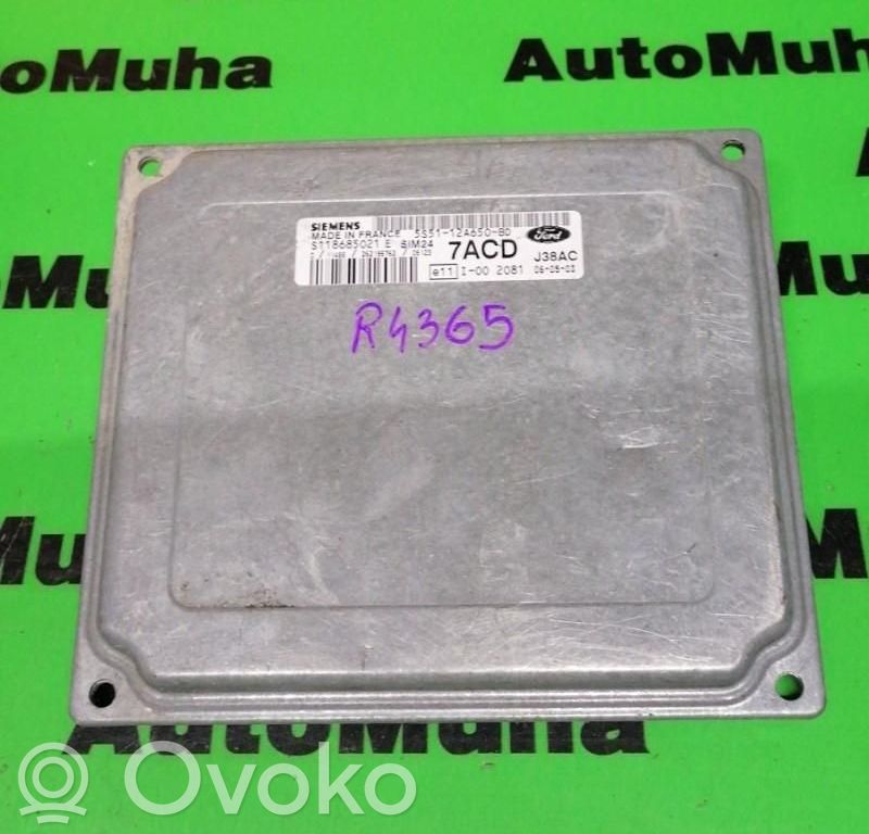 Unité de commande, module ECU de moteur   5S5112A650BD,S118685021E