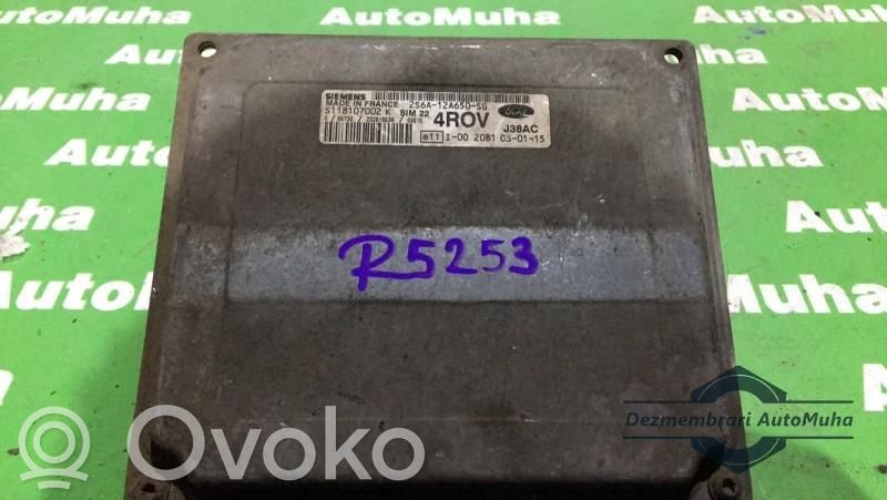 Unité de commande, module ECU de moteur   2S6A12A650SG,S118107002K