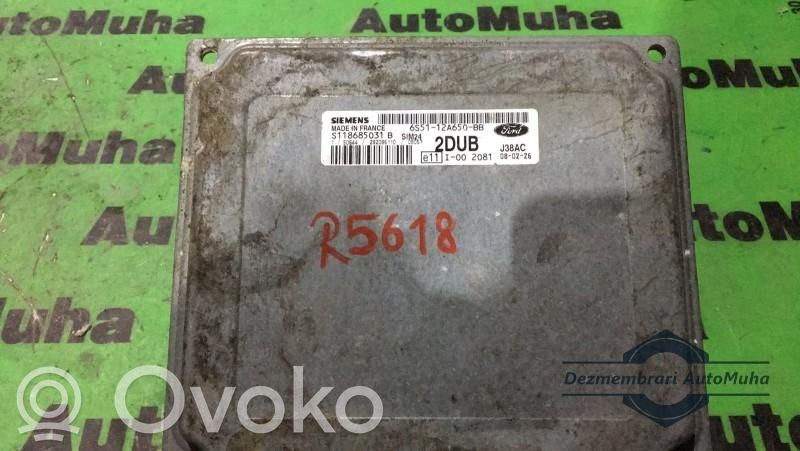 Unidad de control/módulo ECU del motor   6S5112A650BB,S118685031B