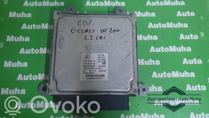 Mercedes-Benz C W204 Engine control unit/module ECU 