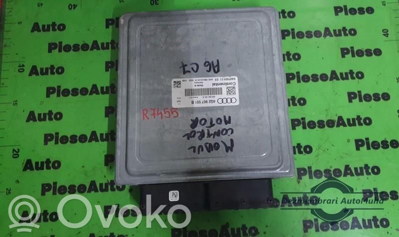 Unidad de control/módulo ECU del motor   4G2907551B,5WP5011103