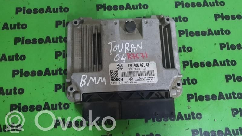 Volkswagen Touran I Komputer / Sterownik ECU silnika 