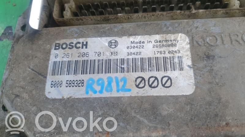 Motorsteuergerät ECU   0261206701,6000589328