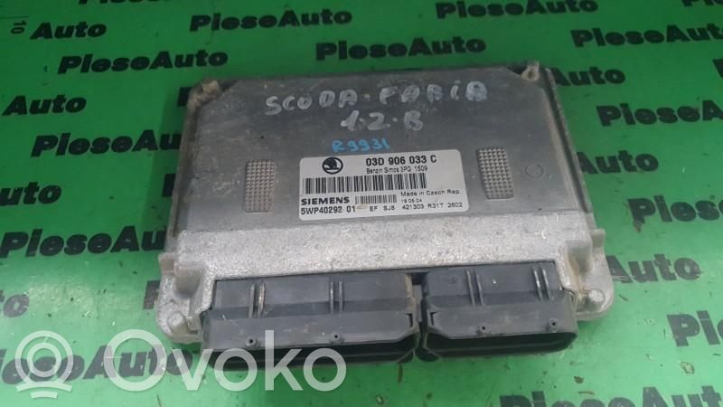 Engine control unit/module ECU   03D906033C,5WP4029201