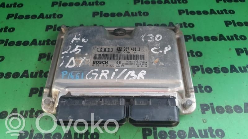 Audi A6 S6 C5 4B Unité de commande, module ECU de moteur 