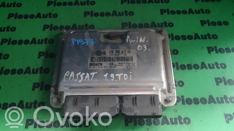 Engine control unit/module ECU   0281010941,038906019GQ