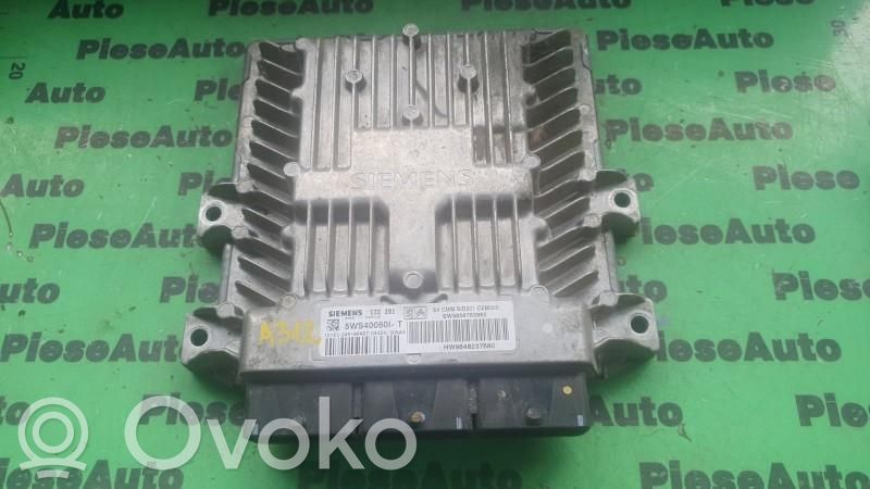 Engine control unit/module ECU   5WS40060IT,9648237680,9658763980,HW9648237680,SW9658763980