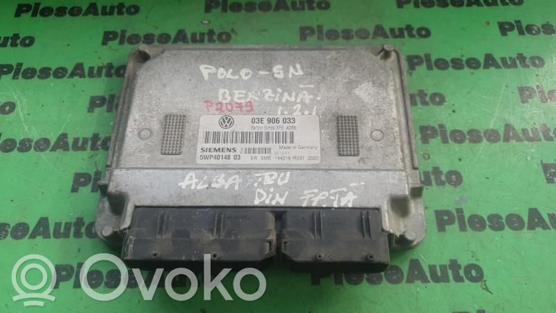 Engine control unit/module ECU   03E906033,5WP4014803