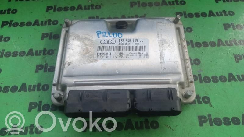 Engine control unit/module ECU   0281011214,038906019LL