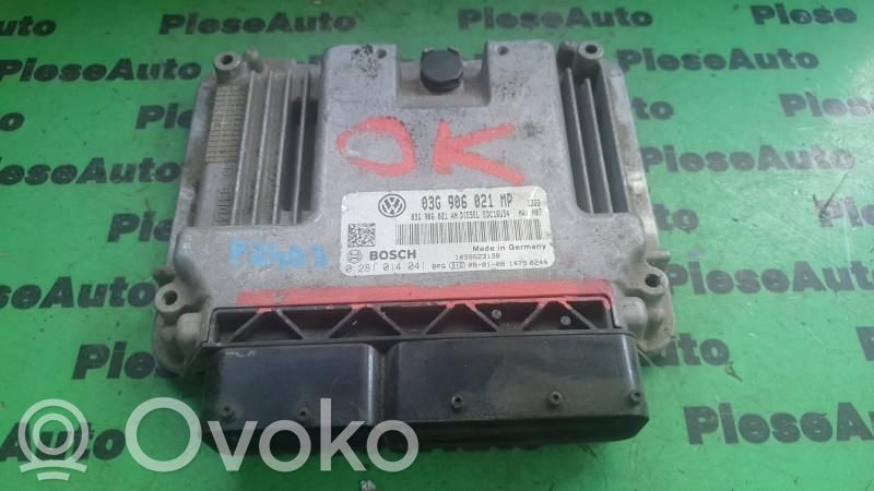 Volkswagen Touran I Komputer / Sterownik ECU silnika 