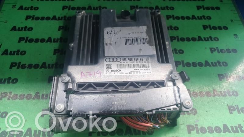 Unité de commande, module ECU de moteur   0281016678,03L906019AG