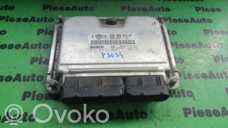 Engine control unit/module ECU   0281010974,038906019AT