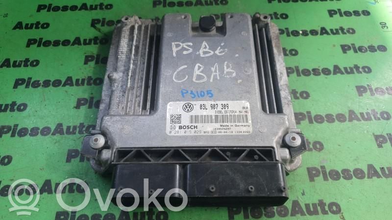 Engine control unit/module ECU   0281015029,03L907309