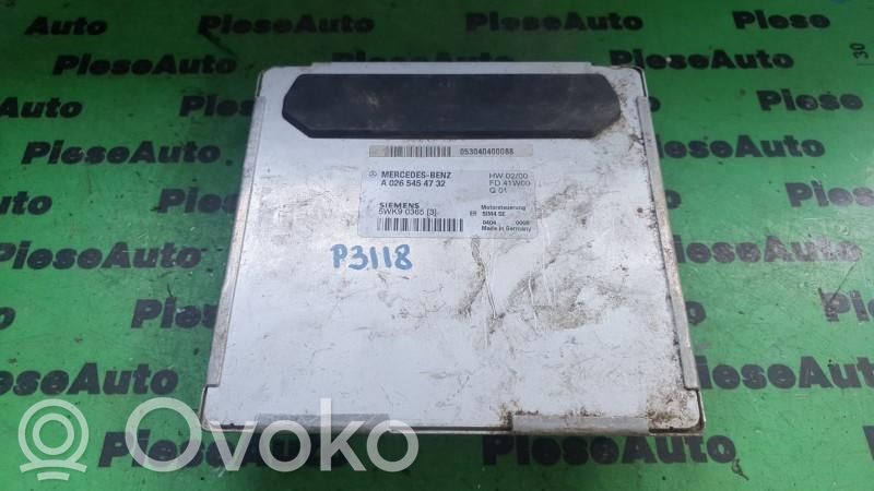 Mercedes-Benz C W203 Engine control unit/module ECU 