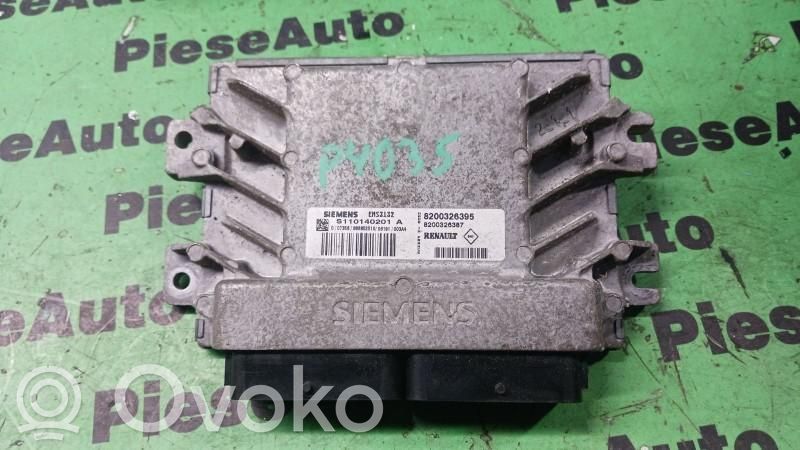 Unité de commande, module ECU de moteur   8200326387,8200326395,A110140201A,S110140201A