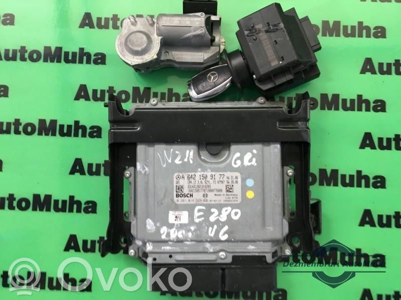 Mercedes-Benz E W211 Engine ECU kit and lock set 