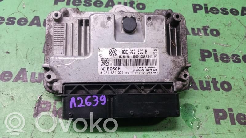 Engine control unit/module ECU   0261S04039,03C906022H
