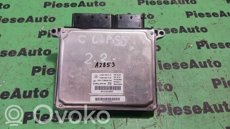 Mercedes-Benz C W204 Engine control unit/module ECU 