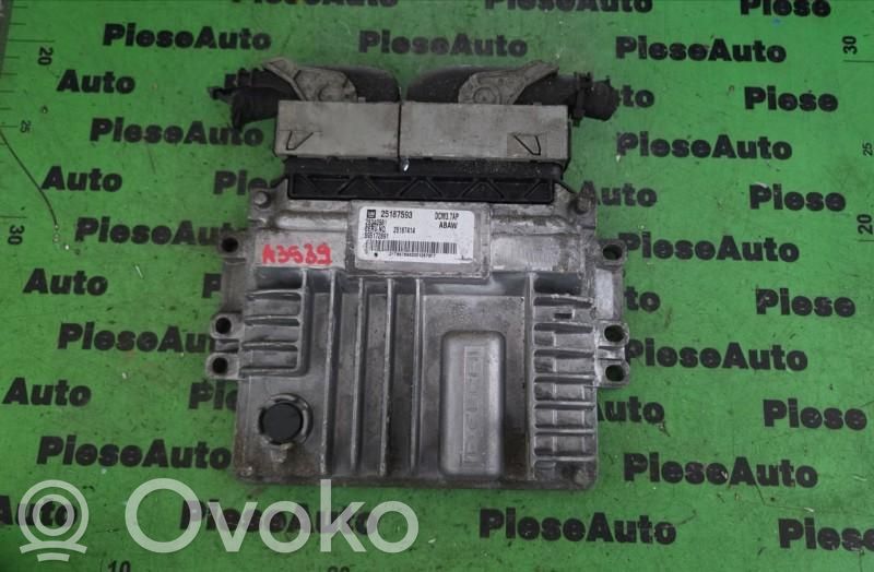 Engine control unit/module ECU   25187414,25187593,28340581,595172891