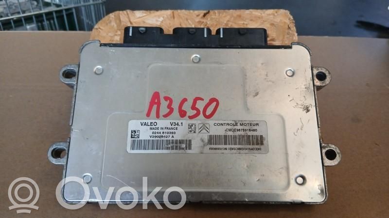 Engine control unit/module ECU   9675916480,CMDE9675916480,V29009427A