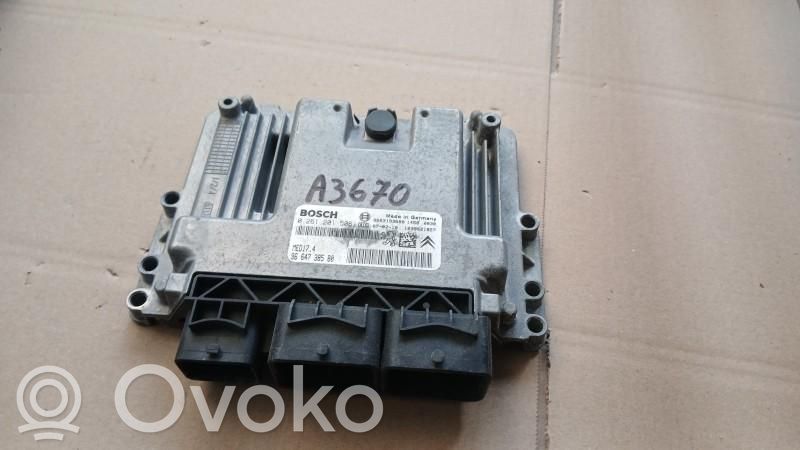 Engine control unit/module ECU   0261201506,9664738580