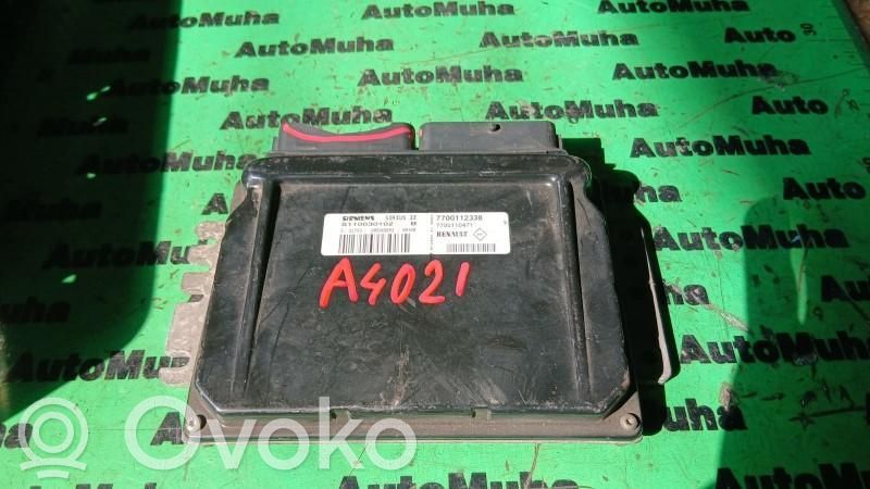 Engine control unit/module ECU   7700112338,S110030102B